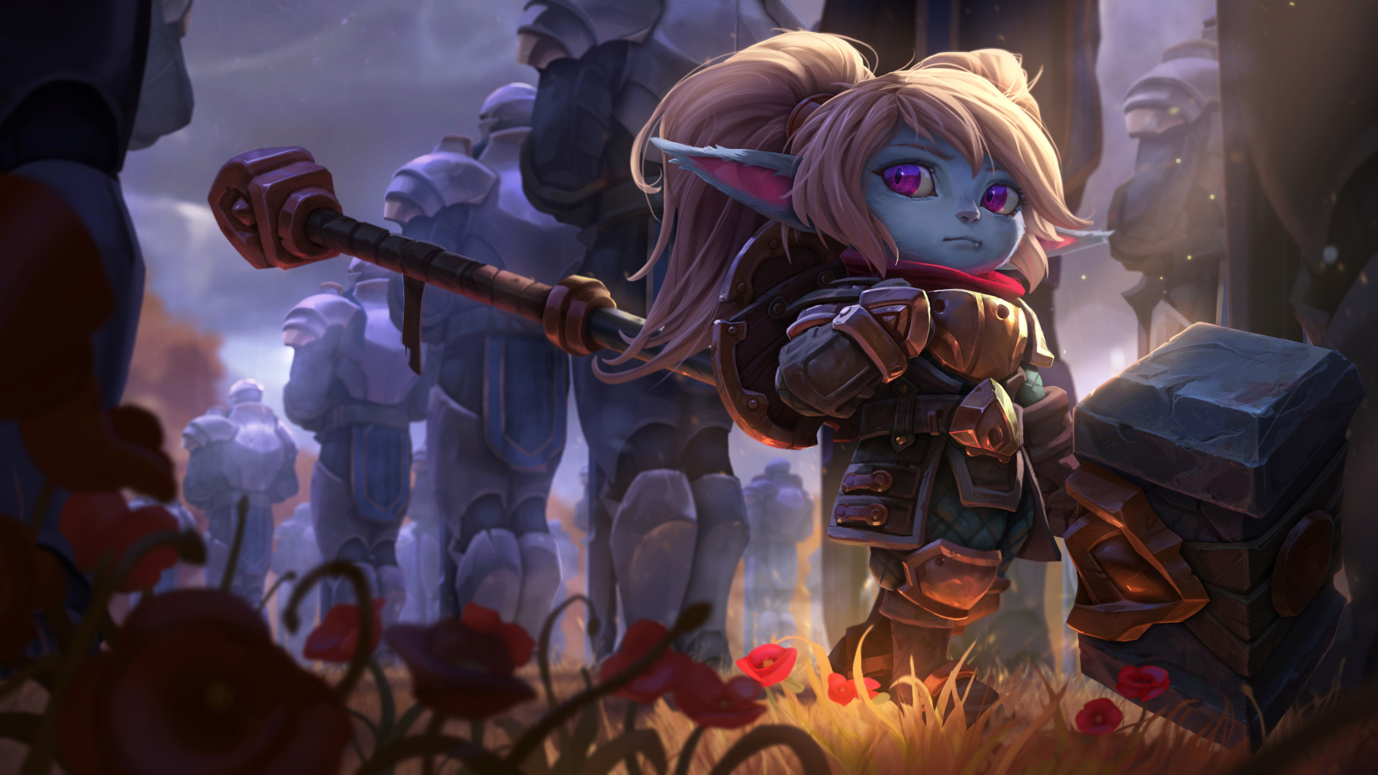 Poppy splash art